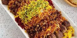 طرز تهیه عدس پلو مجلسی و خوشمزه با نکات کامل