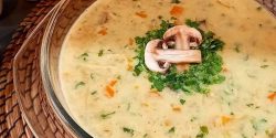 طرز تهیه سوپ شیر خوشمزه و مجلسی با نکات کامل