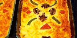 طرز تهیه گراتن مرغ و قارچ خوشمزه و مجلسی با نکات کامل