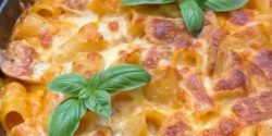طرز تهیه پاستا پنیری خوشمزه و مجلسی با نکات کامل