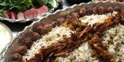 طرز تهیه ماش پلو خوشمزه و مجلسی با نکات کامل