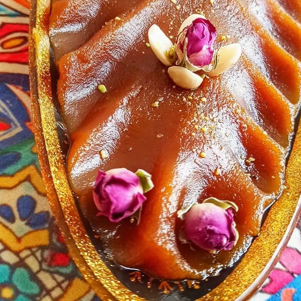 طرز تهیه حلوا شیره انگور خوشمزه و مجلسی با نکات کامل