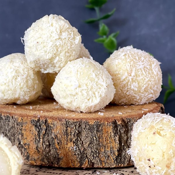 طرز تهیه ترافل نارگیل فرانسوی خوشمزه با نکات کامل