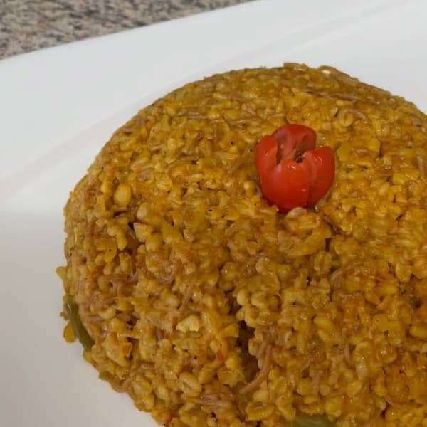 طرز تهیه بلغور پلو ترکیه ای خوشمزه و مخصوص با نکات