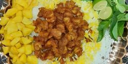 طرز تهیه دو پیازه میگو خوشمزه و مخصوص با نکات کامل