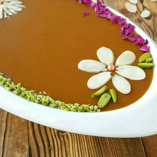 طرز تهیه حلوا کاراملی تافی خوشمزه و مخصوص با نکات کامل