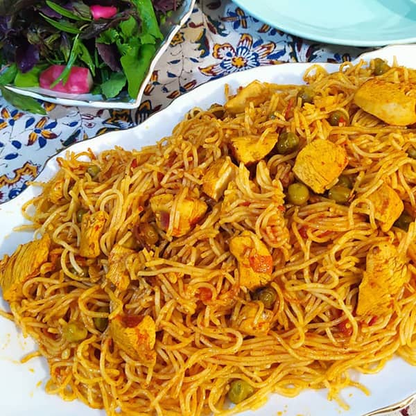 طرز تهیه ماکارونی با مرغ خوشمزه و مجلسی با نکات کامل