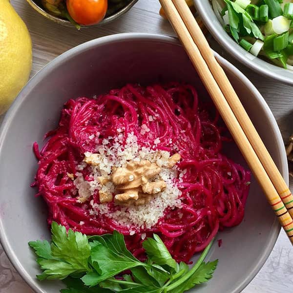 طرز تهیه پاستا با لبو قرمز خوشمزه و مخصوص با نکات کامل
