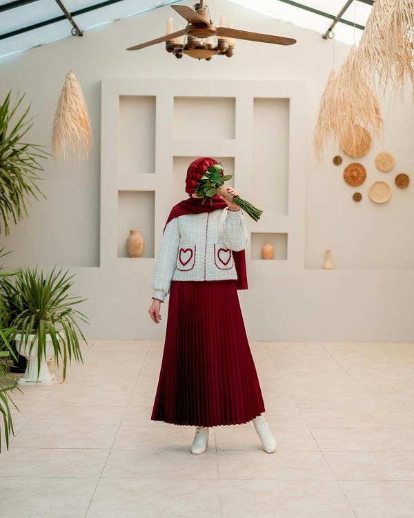 مدل کت و دامن مجلسی مزونی