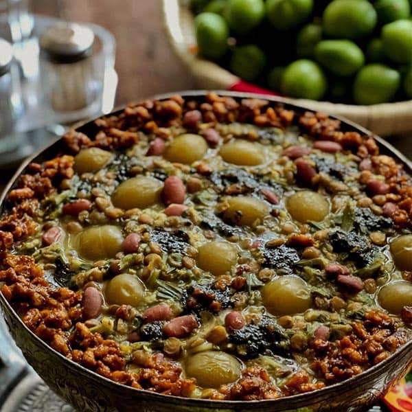 طرز تهیه آش گوجه سبز خوشمزه و مخصوص با نکات کامل