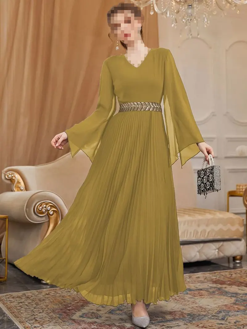 پیراهن پلیسه شیک مجلسی