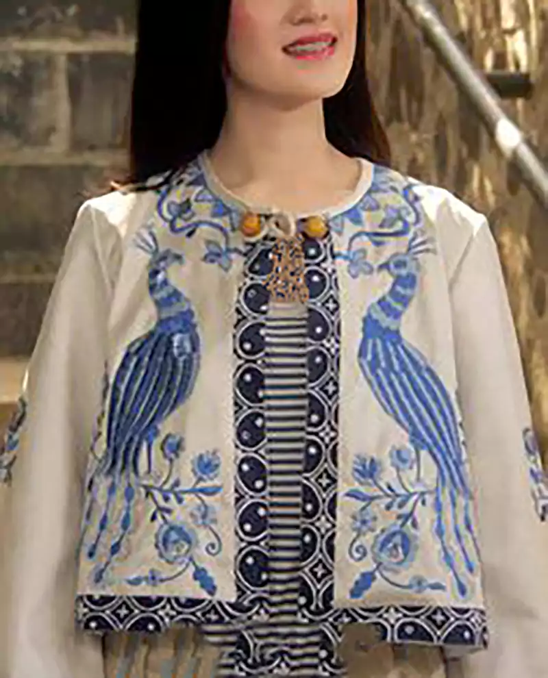 مانتو آیینه دوزی زنانه ترند 1403