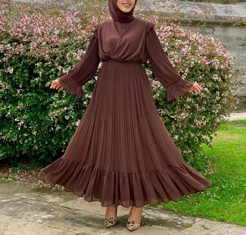 مانتو دامنی کلوش زنانه بلند