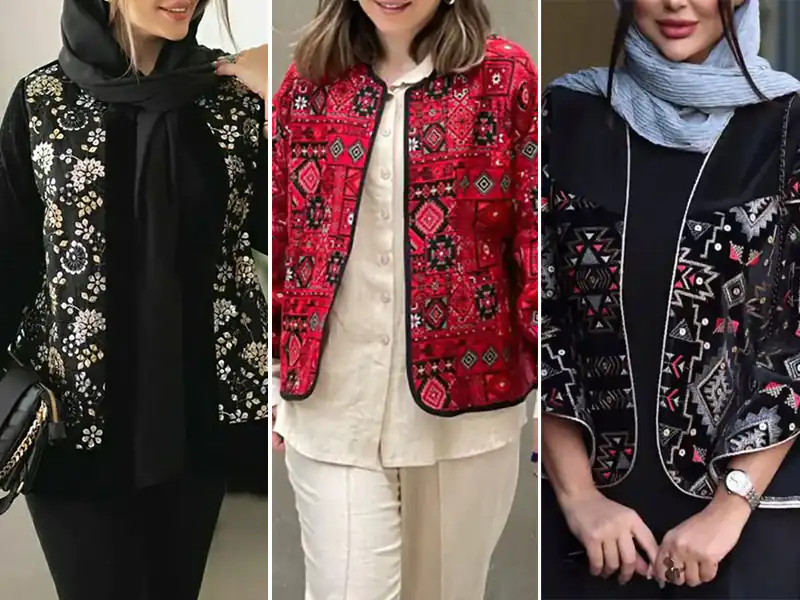 مانتو کتی فوق العاده شیک و جذاب با طرح‌های جدید و ترند