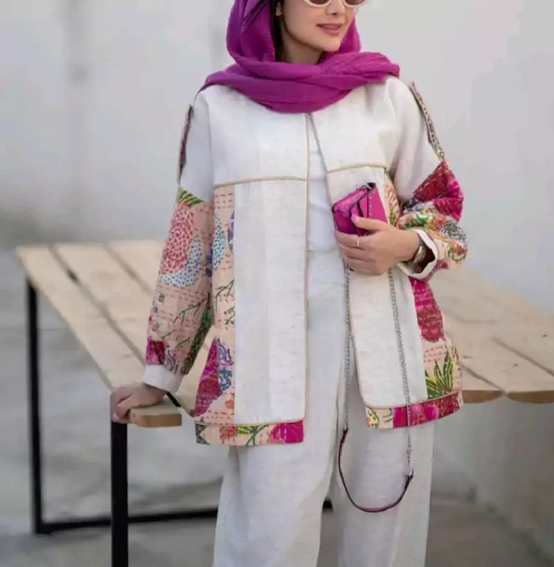 مانتو شلوار زنانه کوتاه تابستونی