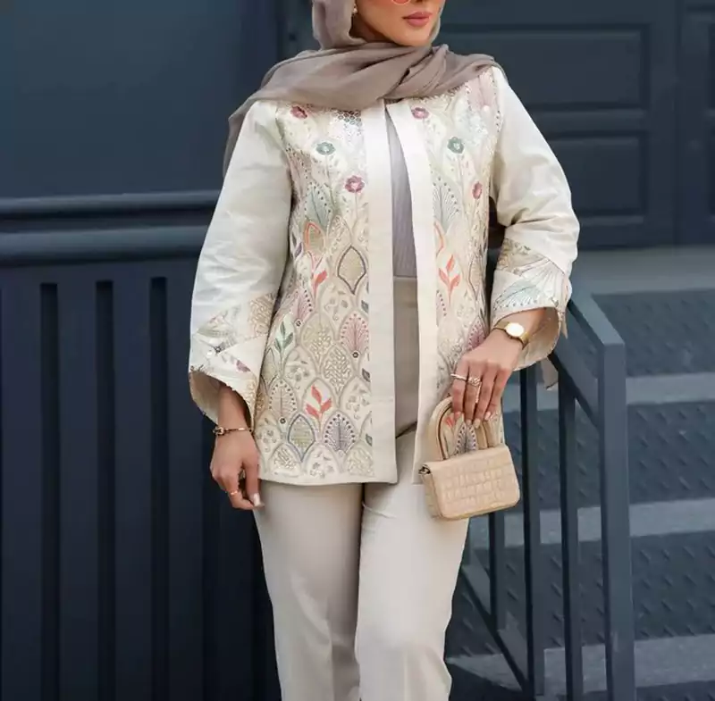 مانتو شلوار زنانه کوتاه تابستونی