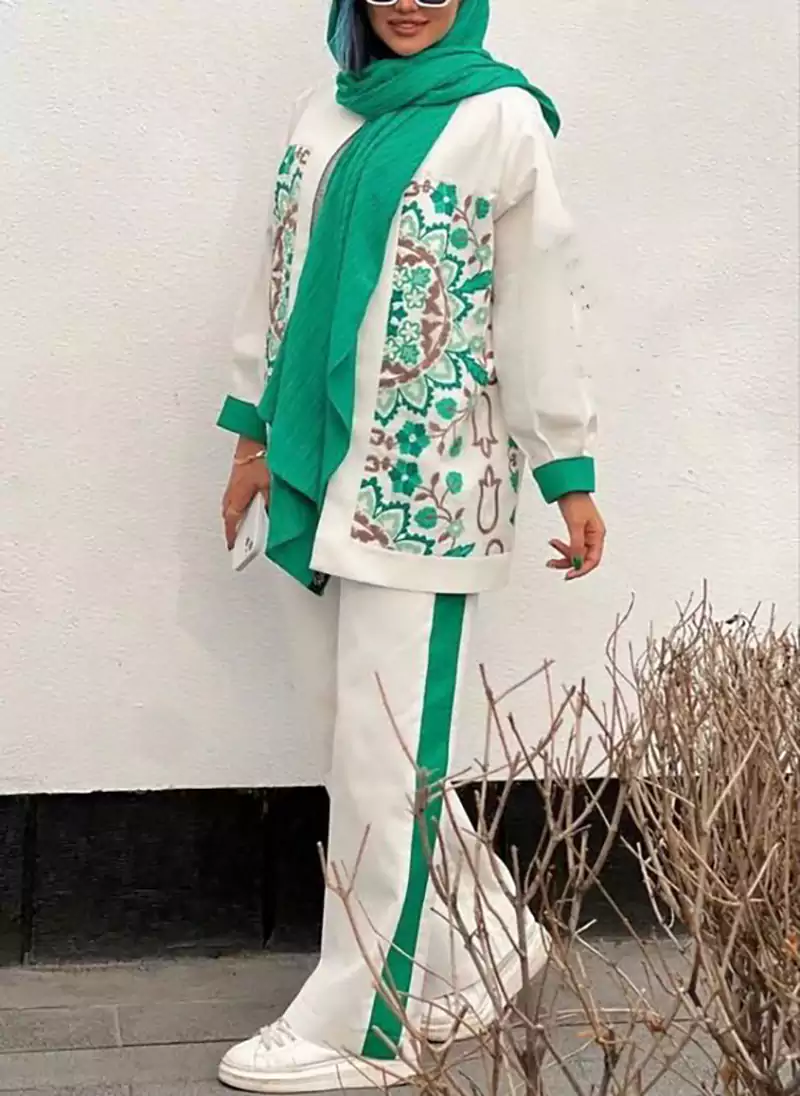 مانتو شلوار زنانه کوتاه تابستونی