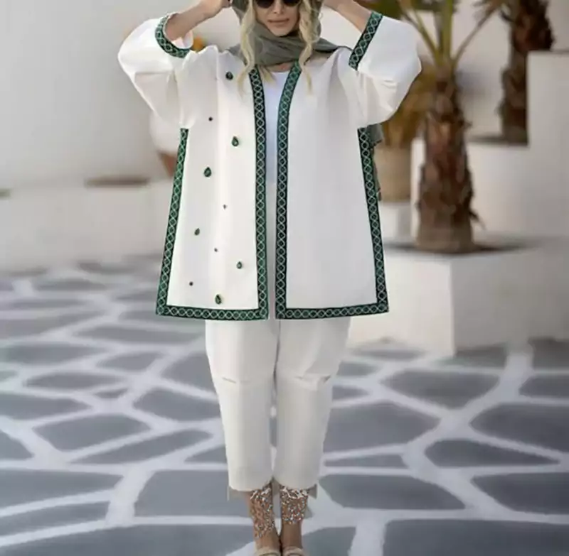 مانتو شلوار زنانه کوتاه تابستونی