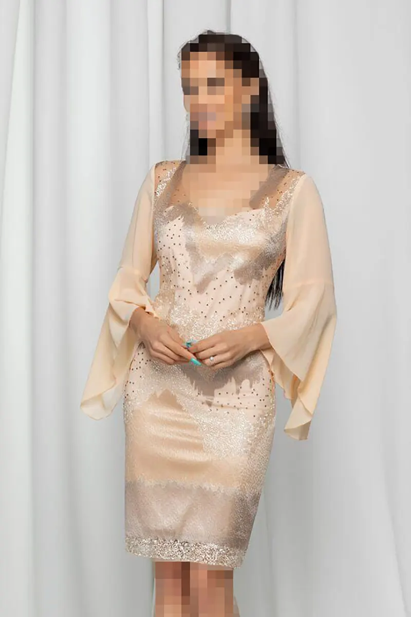 پیراهن مجلسی گلدوزی شده زنانه 