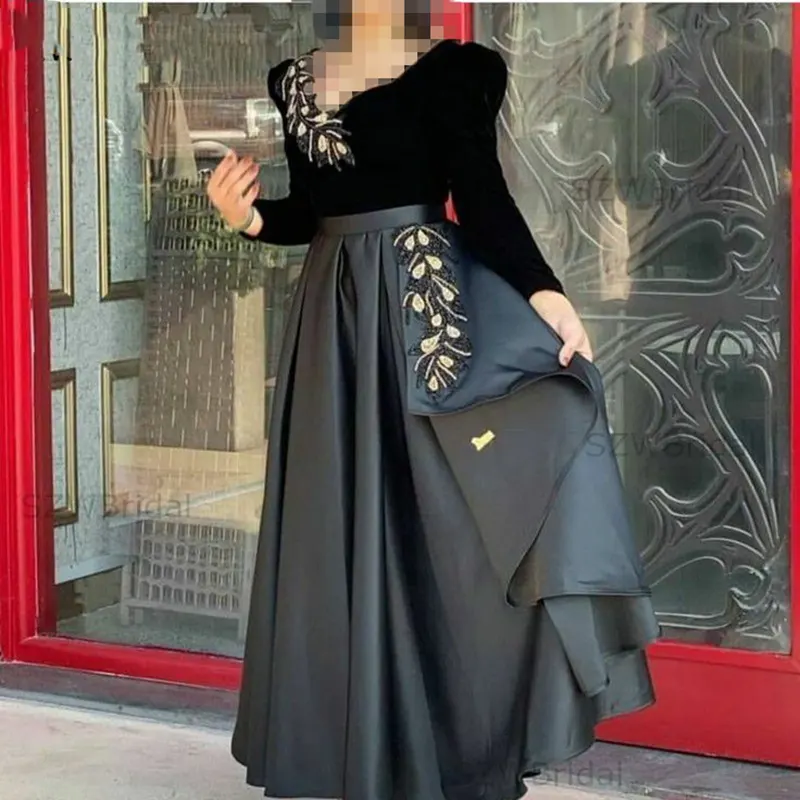 پیراهن مجلسی مشکی شیک و جدید
