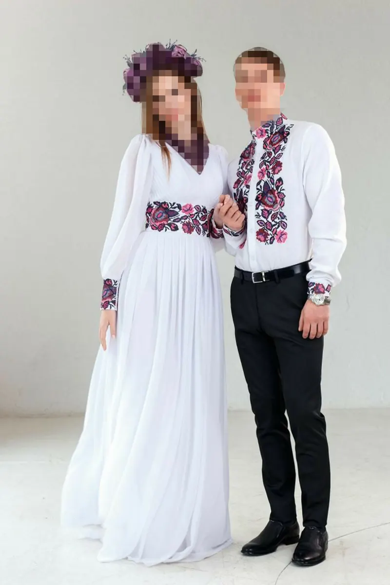 ست پیراهن زنانه و مردانه سنتی