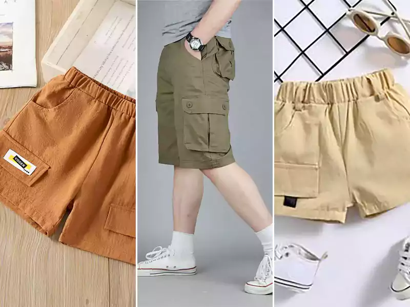 شورتک بچه‌گانه پسرانه کتان شیک و جذاب برای جشن، تولد و مجلس
