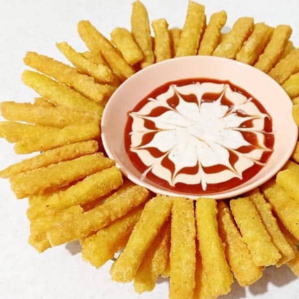 طرز تهیه سیب زمینی چوبی؛ یک پیش غذای خوشمزه که بچه ها عاشقش میشن!