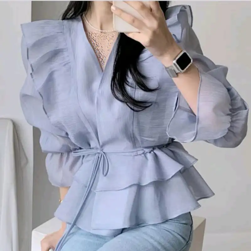 بلوز حریر مجلسی زنانه