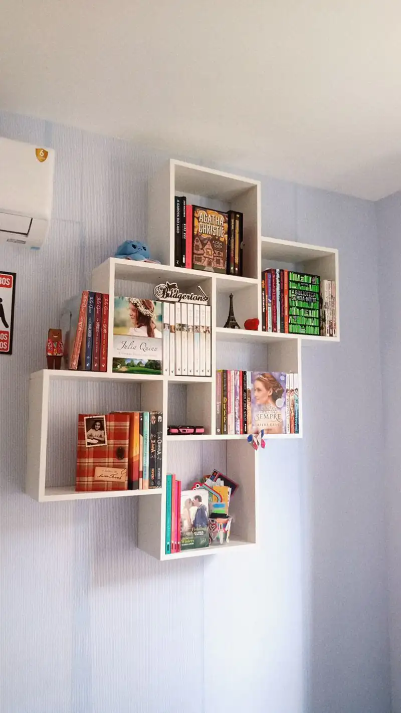 کتابخانه دیواری شیک و کلاسیک