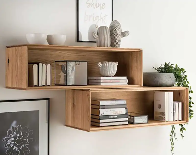 کتابخانه دیواری شیک و کلاسیک