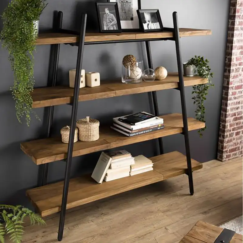 کتابخانه فلز و چوب جدید