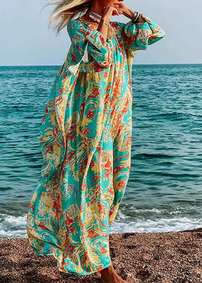 لباس ساحلی بلند پوشیده
