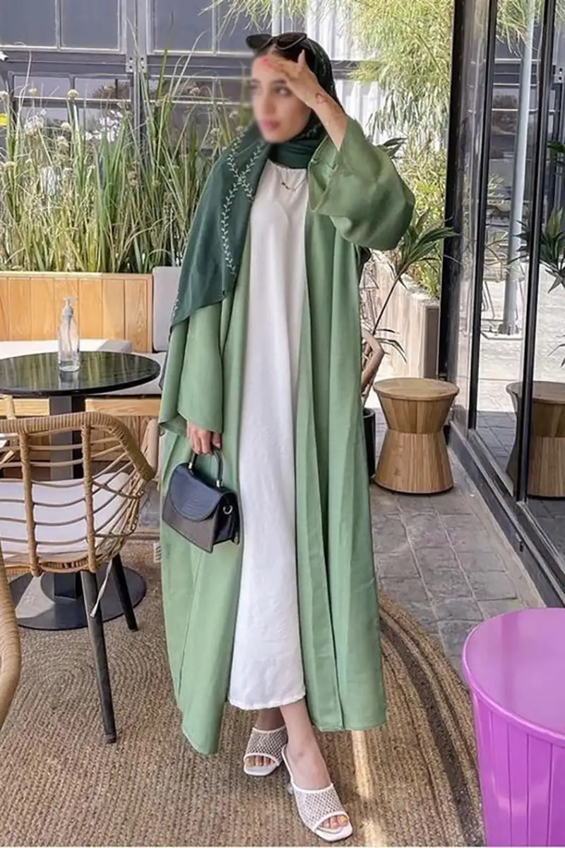 مانتو بلند جلوباز زنانه تابستونی