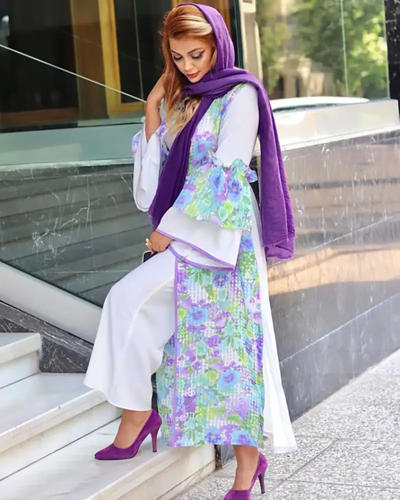 مانتو بلند زنانه جذاب و شیک