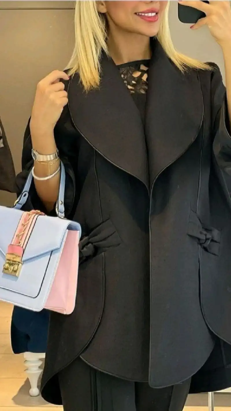 مانتو جلو باز کوتاه شیک