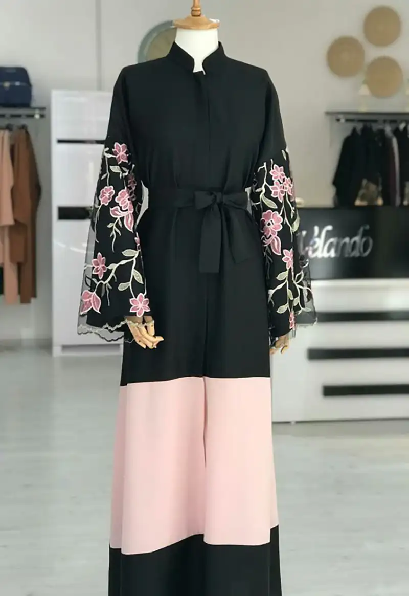 مانتو زنانه آستین کلوش مشکی