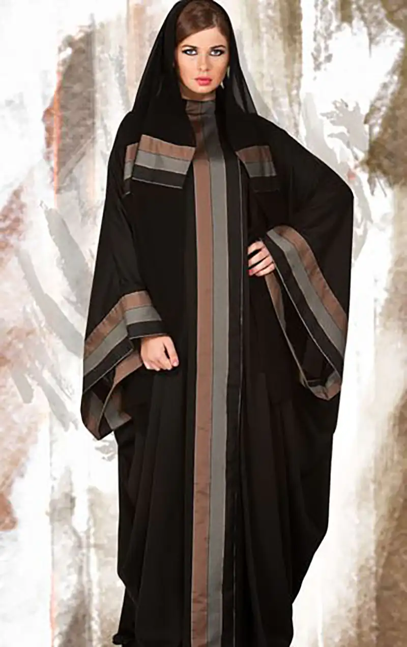 مانتو زنانه آستین کلوش مشکی