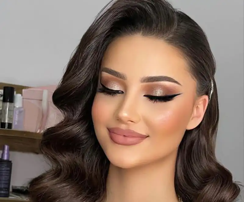 میکاپ عروس ساده