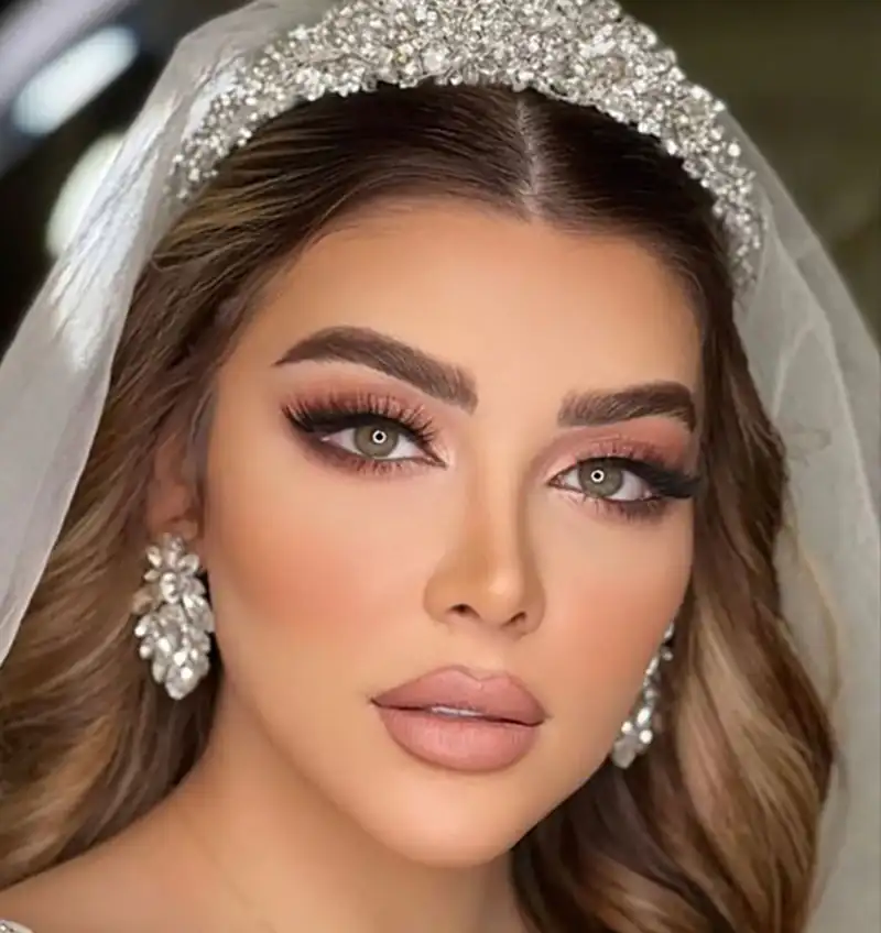 میکاپ عروس ساده