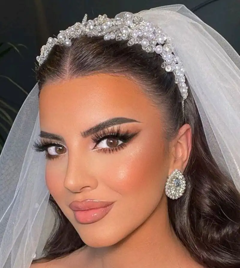 میکاپ عروس ساده