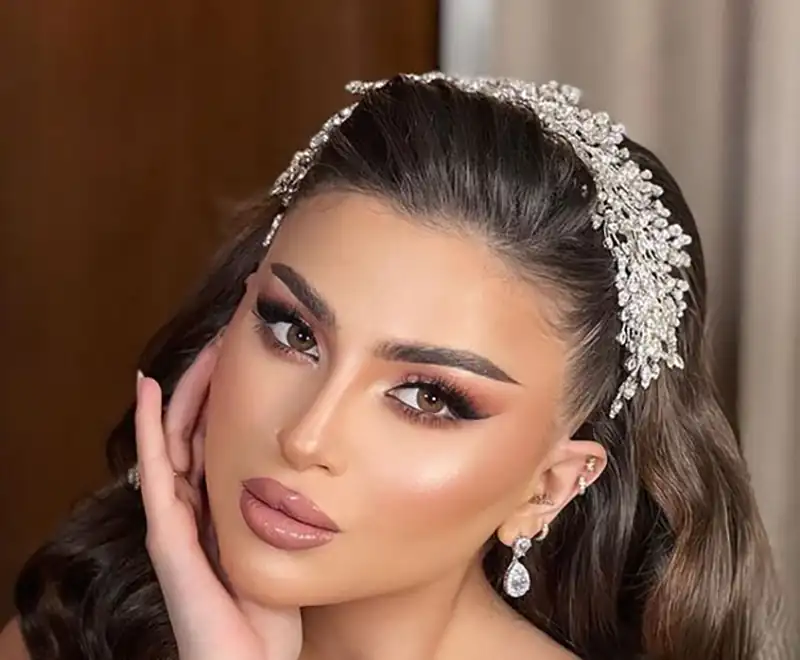 میکاپ عروس ساده