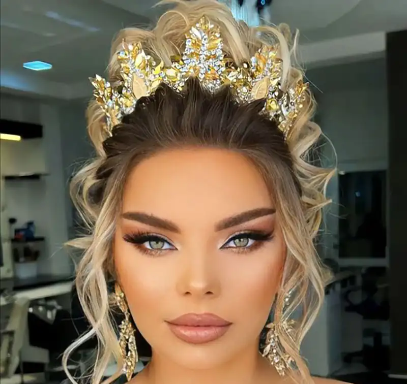 میکاپ عروس ساده