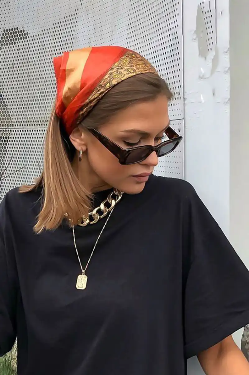 مینی اسکارف دخترونه شیک ترندی