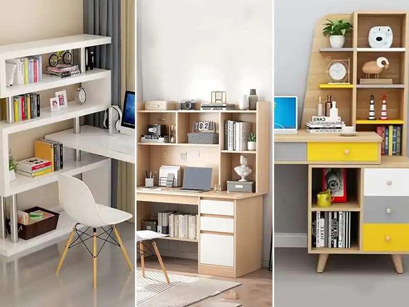 مدل میز تحریر و کتابخانه مدرن؛ جدیدترین مدل های لوکس و ساده