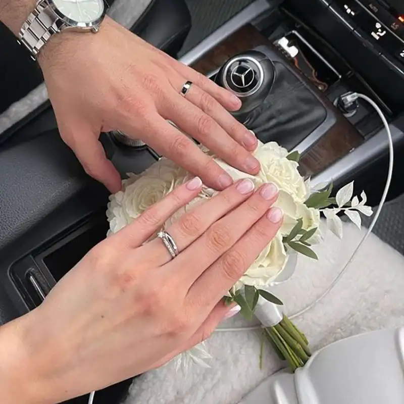 ست حلقه ازدواج مینیمال