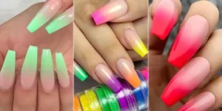آمبره ناخن رنگارنگ جذاب؛ ۱۵ مدل شیک و خیره‌کننده برای استایل شما