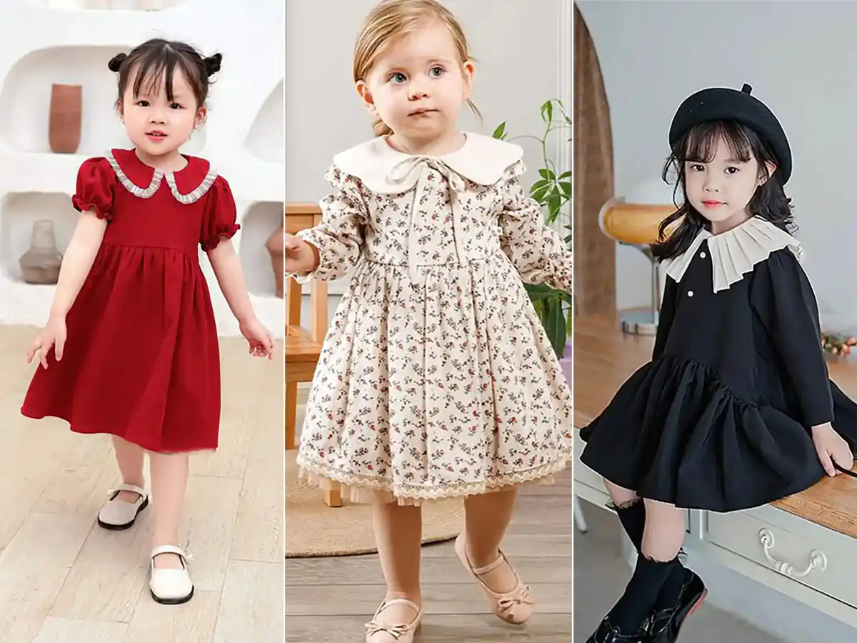 15 مدل بلوز بچگانه یقه ب ب؛ بهترین انتخاب برای فصل‌های مختلف