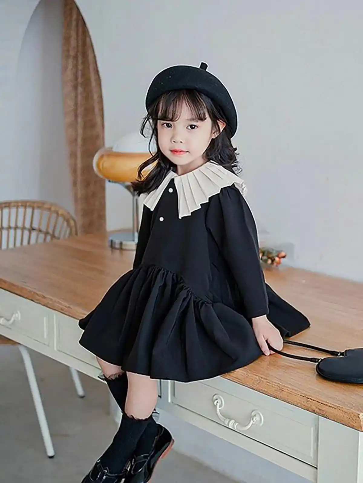 بلوز بچگانه یقه ب ب