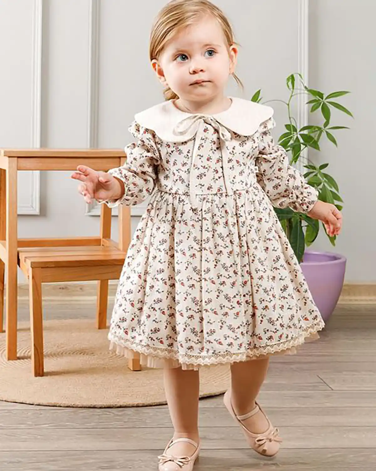 بلوز بچگانه یقه ب ب