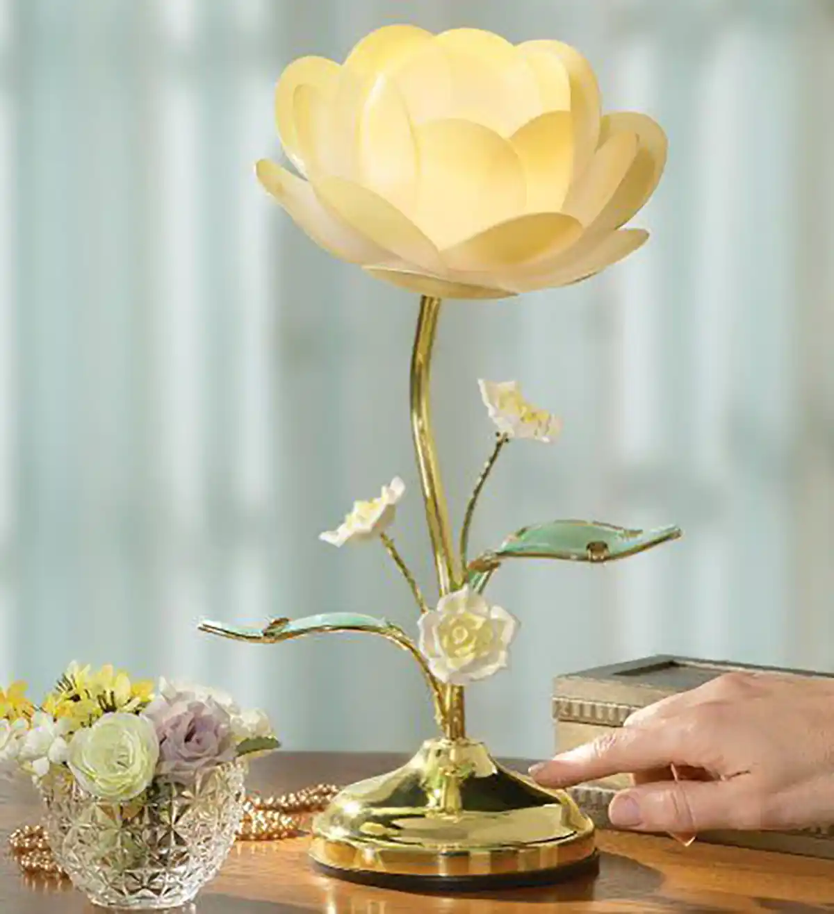 چراغ خواب طرح گل
